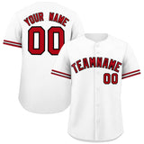 Custom Baseball Jersey Personalized Button Down Shirts Short Sleeve Fashion Athletic Team Sports Jersey