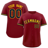 Custom Baseball Jersey Personalized Button Down Shirts Short Sleeve Fashion Athletic Team Sports Jersey