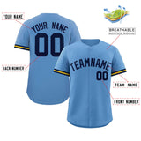 Custom Baseball Jersey Personalized Button Down Shirts Short Sleeve Hip Hop Team Sports University Jersey