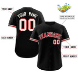 Custom Baseball Jersey Personalized Button Down Shirts Short Sleeve Solid Casual Team Sports Jersey