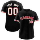 Custom Baseball Jersey Personalized Button Down Shirts Short Sleeve Solid Casual Team Sports Jersey