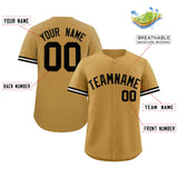 Custom Baseball Jersey Personalized Button Down Shirts Short Sleeve Solid Casual Team Sports Jersey