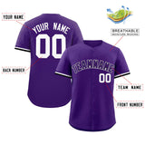 Custom Baseball Jersey Personalized Button Down Shirts Short Sleeve Solid Casual Team Sports Jersey