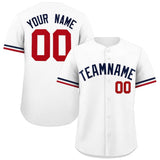 Custom Baseball Jersey Personalized Button Down Shirts Short Sleeve Solid Casual Team Sports Jersey