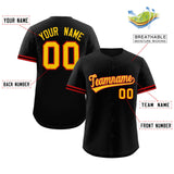 Custom Baseball Jersey for Men Casual Button Down Shirts Short Sleeve Active Team Sports Uniform