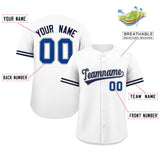 Custom Baseball Jersey for Men Design Button Down Shirts Short Sleeve Active Team Sports Uniform