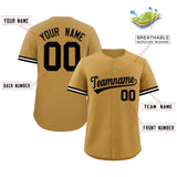 Custom Baseball Jersey for Men Casual Button Down Shirts Short Sleeve Solid Team Sports Uniform