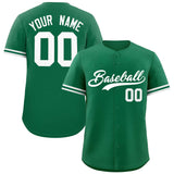 Custom Baseball Jersey Personalized Casual Button Down Shirts Short Sleeve Active Team Sports Uniform