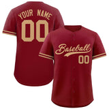 Custom Baseball Jersey Personalized Fashion Button Down Shirts Short Sleeve Active Team Sports Uniform for Men