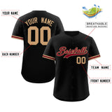 Custom Baseball Jersey Personalized Fashion Button Down Shirts Short Sleeve Active Team Sports Uniform for Men