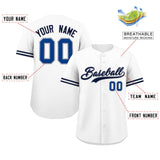 Custom Baseball Jersey Personalized Design Button Down Shirts Short Sleeve Active Team Sports Uniform