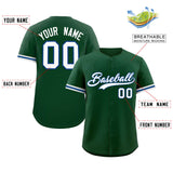 Custom Baseball Jersey Personalized Design Button Down Shirts Short Sleeve Active Team Sports Uniform