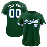 Custom Baseball Jersey Personalized Design Button Down Shirts Short Sleeve Active Team Sports Uniform