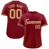 Custom Baseball Jersey Personalized Fashion Button Down Shirts Short Sleeve Athletic Team Sports Jersey