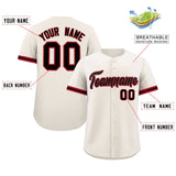 Custom Baseball Jersey Personalized Casual Button Down Shirts Short Sleeve Solid Team Sports Jersey