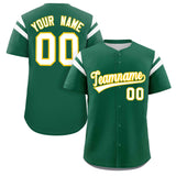 Custom Baseball Jersey Classic Style Personalized Full Button Design Team Name And Number Quick Dry Practice Sports Shirt