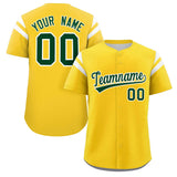 Custom Baseball Jersey Classic Style Personalized Full Button Design Team Name And Number Quick Dry Practice Sports Jersey For Men