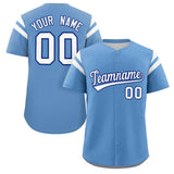 Custom Baseball Jersey Classic Style Personalized Full Button Design Team Name And Number Quick Dry Practice Sports Jersey For Men