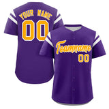 Custom Baseball Jersey Classic Style Personalized Full Button Design Team Name Number Practice Sports Jersey