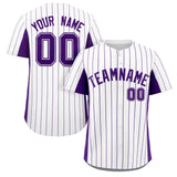Custom Stripe Baseball Jersey Design Button Down Stitched/Printed Name Number Casual Baseball Jersey
