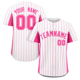 Custom Stripe Baseball Jersey Design Button Down Stitched/Printed Name Number Casual Baseball Jersey