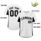 Custom Stripe Baseball Jersey Design Button Down Stitched/Printed Name Number Casual Baseball Jersey