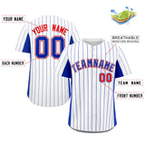 Custom Stripe Baseball Jersey Design Button Down Stitched/Printed Name Number Baseball Casual Shirt