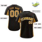 Custom Stripe Baseball Jersey Design Button Down Stitched/Printed Name Number Baseball Casual Shirt