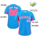Custom Stripe Baseball Jersey Design Button Down Stitched/Printed Name Number Baseball Casual Jersey For Adults