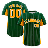 Custom Stripe Baseball Jersey Design Button Down Stitched/Printed Name Number Baseball Casual Jersey For Adults