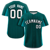 Custom Stripe Baseball Jersey Design Button Down Stitched/Printed Name Number Baseball Casual Jersey For Adults