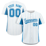 Custom Stripe Fashion Baseball Jersey Design Full Button Stitched/Printed Name Number Baseball Sport Jersey