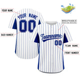 Custom Stripe Fashion Baseball Jersey Design Full Button Stitched/Printed Name Number Baseball Sport Jersey