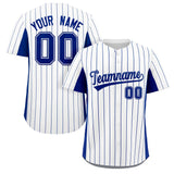 Custom Stripe Fashion Baseball Jersey Design Full Button Stitched/Printed Name Number Baseball Sport Jersey