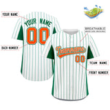 Custom Stripe Fashion Baseball Jersey Design Full Button Stitched/Printed Name Number Baseball Sport Jersey