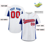 Custom Stripe Fashion Baseball Jersey Design Full Button Stitched/Printed Name Number Baseball Sport Jersey