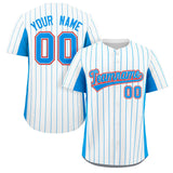 Custom Stripe Fashion Baseball Jersey Design Full Button Stitched/Printed Name Number Baseball Sport Jersey