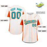 Custom Stripe Fashion Baseball Jersey Design Full Button Stitched/Printed Name Number Baseball Sport Jersey