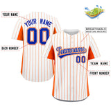 Custom Stripe Fashion Baseball Jersey Design Full Button Stitched/Printed Name Number Baseball Sport Jersey