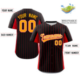 Custom Stripe Fashion Baseball Jersey Design Full Button Stitched/Printed Name Number Baseball Shirt