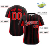 Custom Stripe Fashion Baseball Jersey Design Full Button Stitched/Printed Name Number Baseball Shirt
