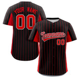 Custom Stripe Fashion Baseball Jersey Design Full Button Stitched/Printed Name Number Baseball Shirt