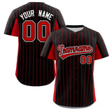 Custom Stripe Fashion Baseball Jersey Design Full Button Stitched/Printed Name Number Baseball Shirt