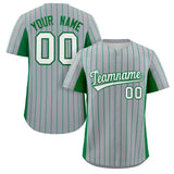 Custom Stripe Fashion Baseball Jersey Design Full Button Stitched/Printed Name Number Sport Jersey