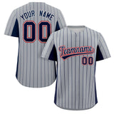Custom Stripe Fashion Baseball Jersey Design Full Button Stitched/Printed Name Number Sport Jersey