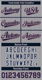 Custom Stripe Fashion Baseball Jersey Design Full Button Stitched/Printed Name Number Sport Jersey