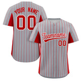 Custom Stripe Fashion Baseball Jersey Design Full Button Stitched/Printed Name Number Sport Jersey