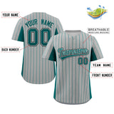 Custom Stripe Fashion Baseball Jersey Design Full Button Stitched/Printed Name Number Sport Jersey