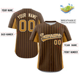 Custom Stripe Fashion Baseball Jersey Design Full Button Stitched/Printed Name Number Sport Jersey