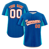 Custom Stripe Fashion Baseball Jersey Design Full Button Stitched/Printed Name Number Baseball Jersey For Adults